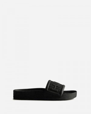 Hunter BLOOM™ Men Slides Black | 85663605