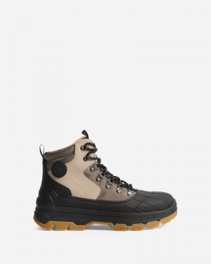 Hunter Explorer Duck Men Boots Brown | 339564293