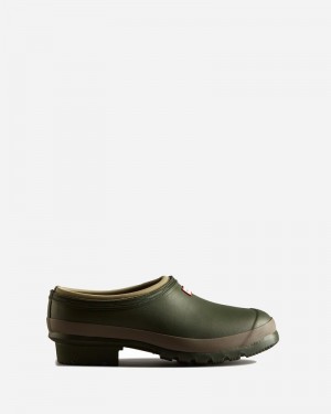Hunter Gardener Men Clogs Green | 508905968