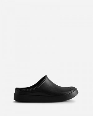 Hunter In/Out BLOOM™ Men Clogs Black | 912774837