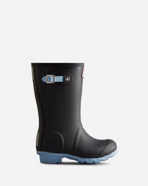 Hunter Insulated Kids' Wellington Boots Black | 437855777
