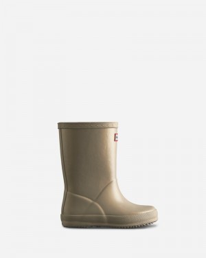 Hunter Nebula Kids' Wellington Boots Gold | 494559230