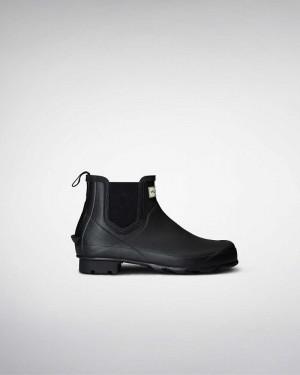 Hunter Norris Technical Women Chelsea Boots Black | 740833680