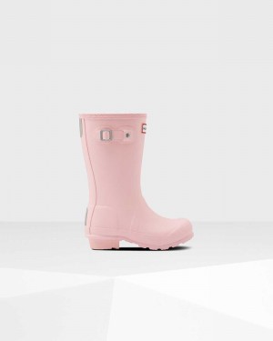 Hunter Original Kids' Rain Boots Pink | 452906038