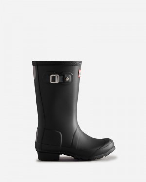 Hunter Original Kids' Wellington Boots Black | 671242997