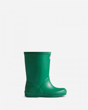 Hunter Original Kids' Wellington Boots Green | 77476745