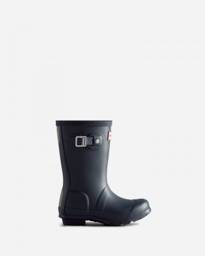 Hunter Original Kids' Wellington Boots Navy | 892924215