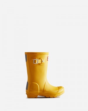 Hunter Original Kids' Wellington Boots Yellow | 224474518