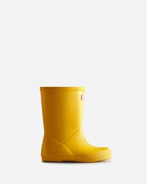Hunter Original Kids' Wellington Boots Yellow | 942414002