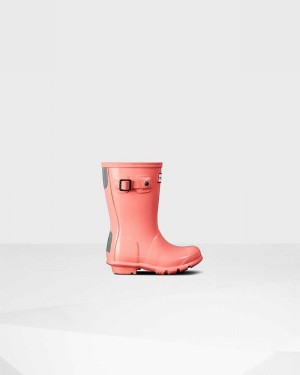 Hunter Original Little Kids' Rain Boots Pink | 100953882
