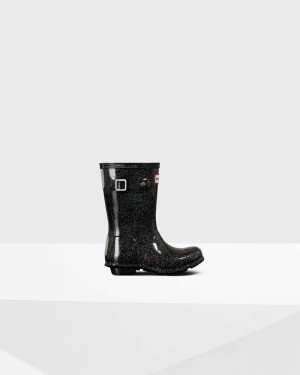 Hunter Original Little Starcloud Kids' Rain Boots Black | 574448048