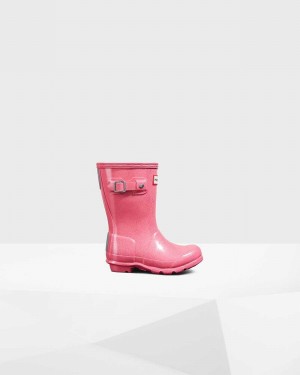Hunter Original Little Starcloud Kids' Rain Boots Pink | 31472624