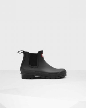 Hunter Original Men Chelsea Boots Black | 746291306