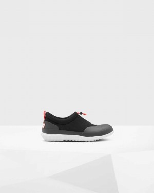 Hunter Original Mesh Women Sneakers Black | 444559495