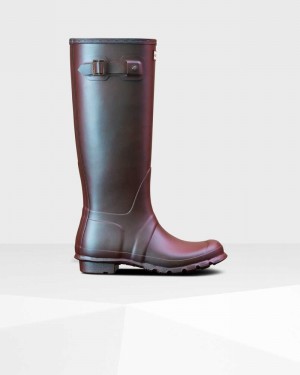 Hunter Original Nebula Tall Women Rain Boots Blue | 907086641