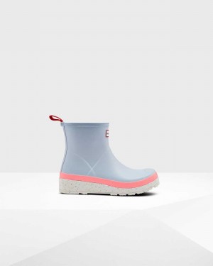 Hunter Original Play Short Speckle Mid-Calf Women Rain Boots Grey | 855880072