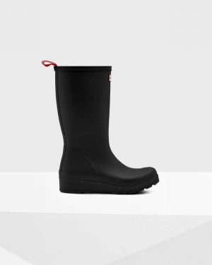Hunter Original Play Tall Mid-Calf Women Boots Black | 404802243