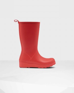 Hunter Original Play Tall Mid-Calf Women Boots Red | 504097881