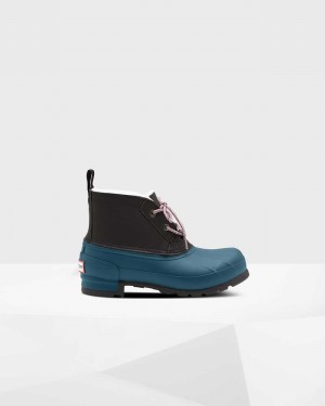 Hunter Original Short Insulated Pac Women Winter Boots Black | 354469874