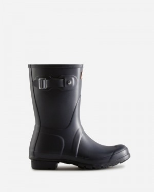 Hunter Original Short Women Wellington Boots Navy | 919087460