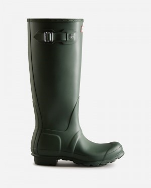 Hunter Original Tall Women Wellington Boots Green | 818511969