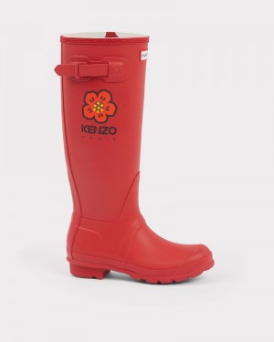 Hunter Original Tall Women Wellington Boots Red | 716670220