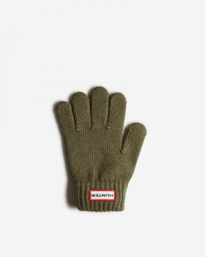 Hunter Play Essential Kids' Gloves Olive | 25399144