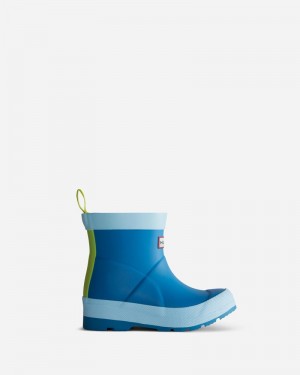Hunter Play Kids' Wellington Boots Blue | 900239058