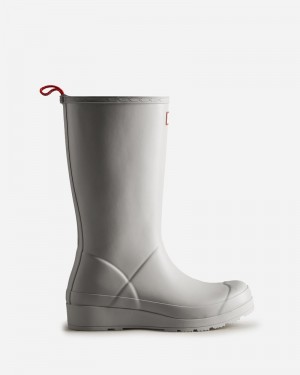 Hunter Play Tall Women Wellington Boots Grey | 619227384