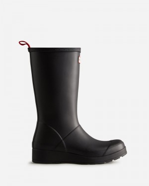 Hunter Play Tall Women Wellington Boots Black | 119050656
