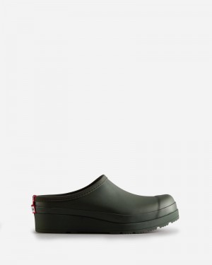 Hunter Play Women Clogs Green | 351706483