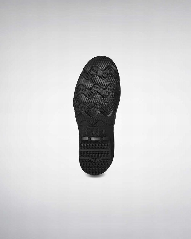 Hunter Argyll Short Women Rain Boots Black | 648695074
