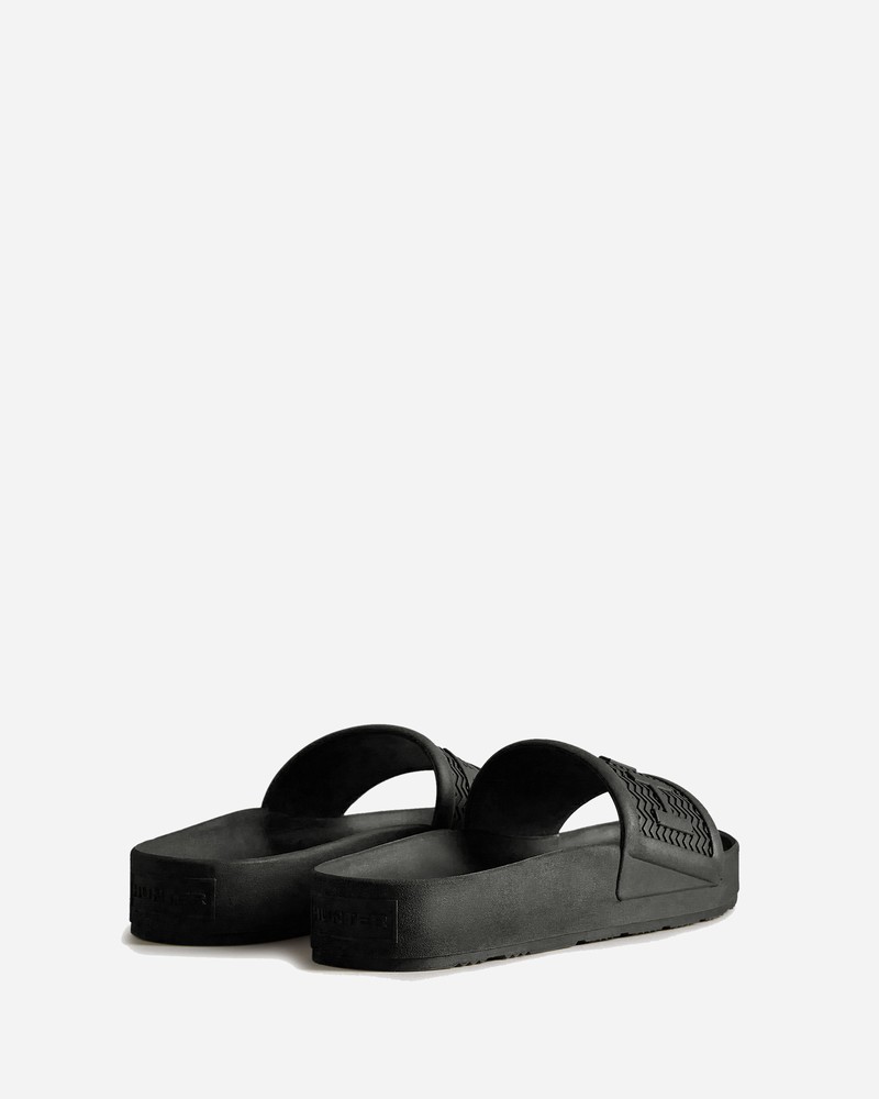 Hunter BLOOM™ Men Slides Black | 85663605