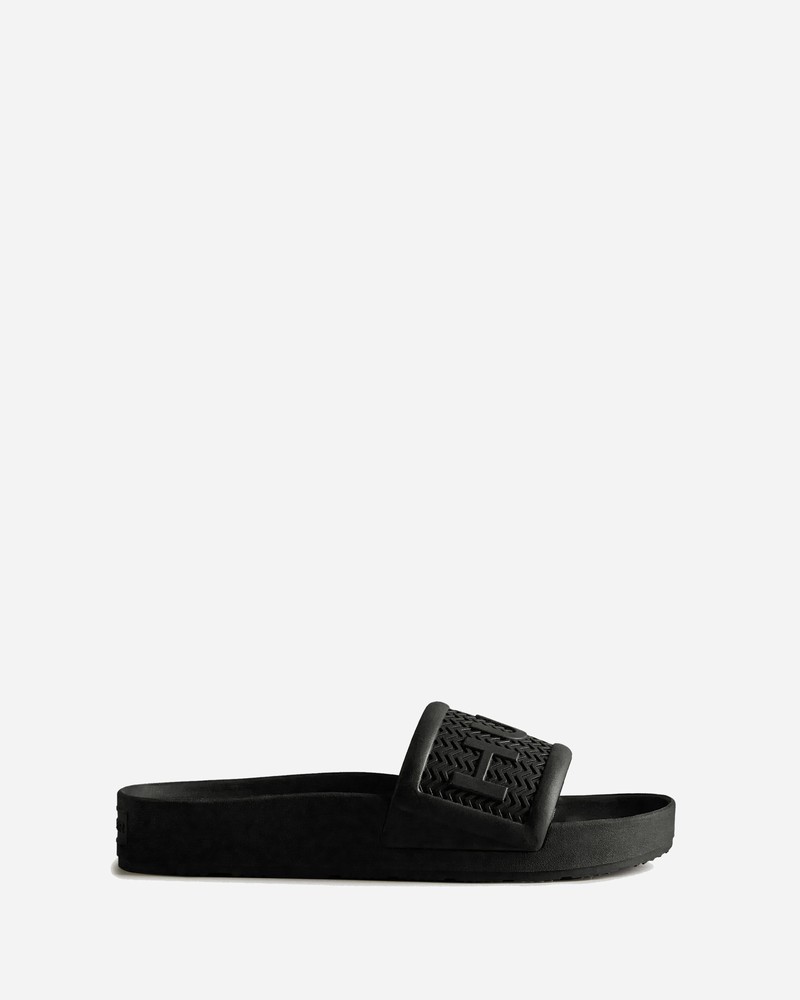 Hunter BLOOM™ Men Slides Black | 85663605