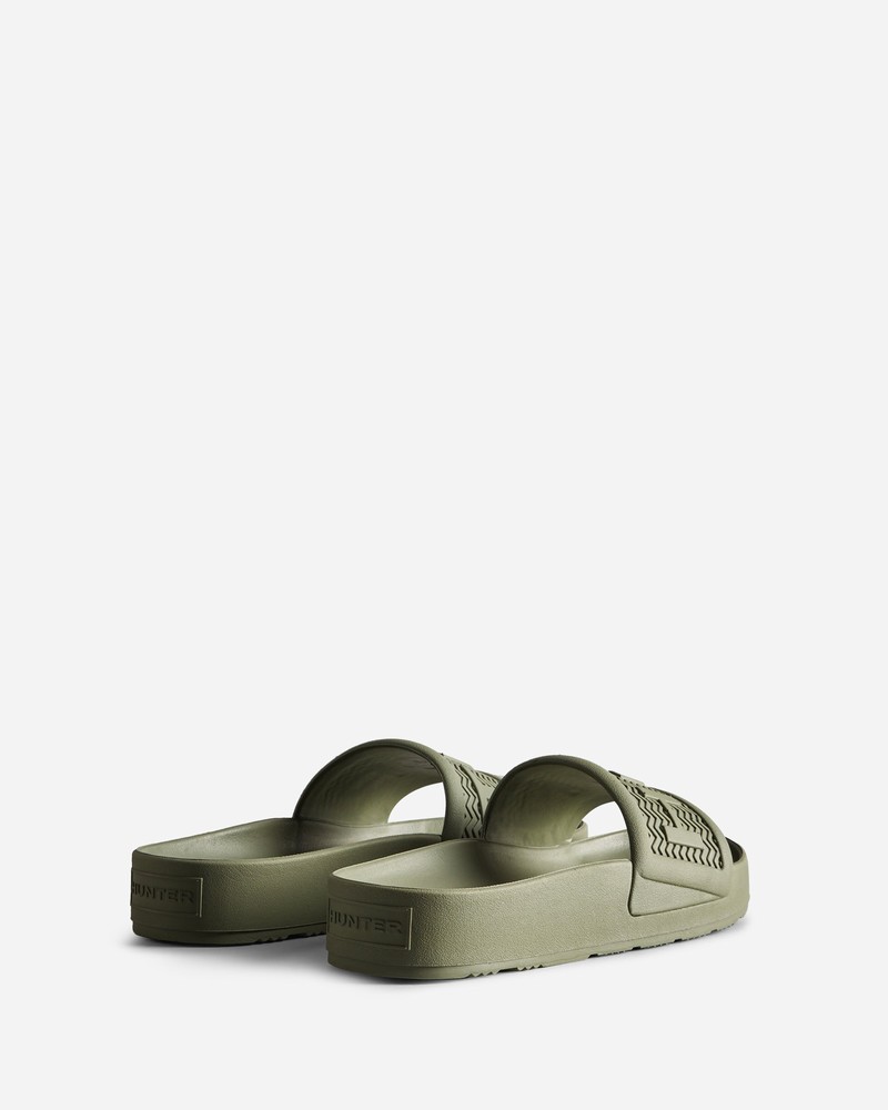 Hunter BLOOM™ Men Slides Green | 98975447
