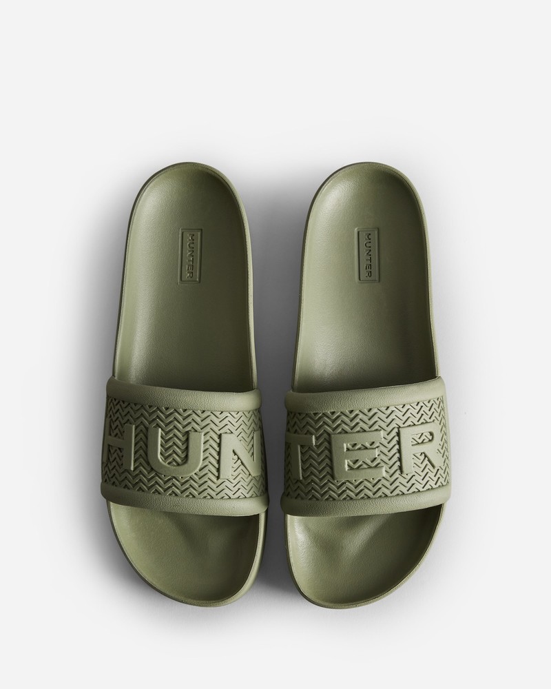 Hunter BLOOM™ Men Slides Green | 98975447