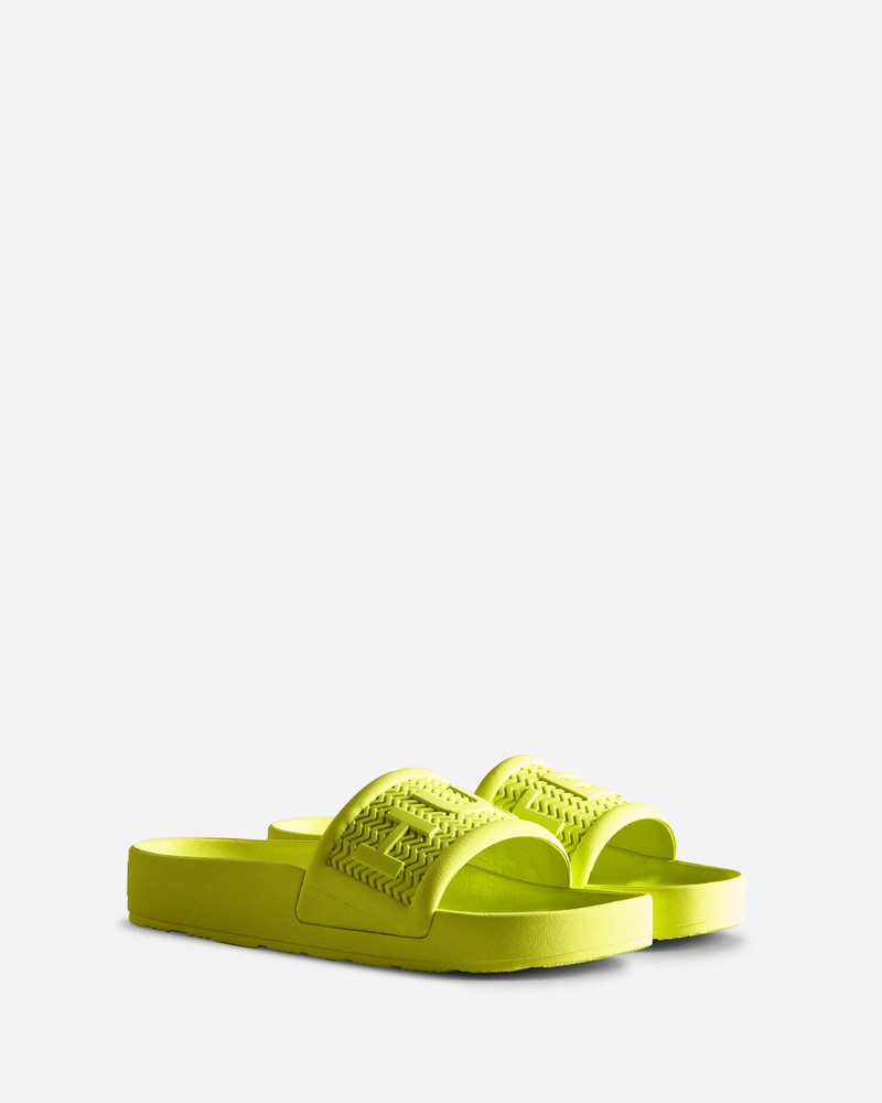 Hunter BLOOM™ Men Slides Yellow | 355534942