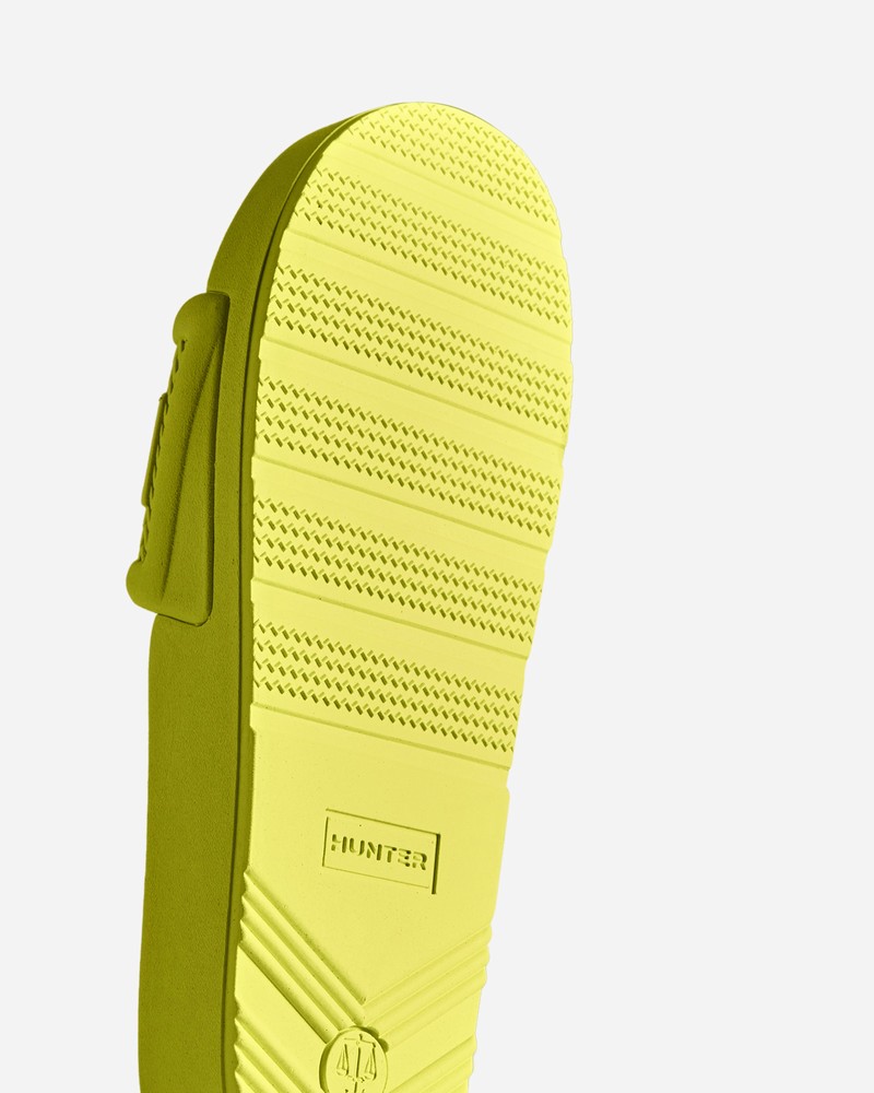 Hunter BLOOM™ Men Slides Yellow | 355534942