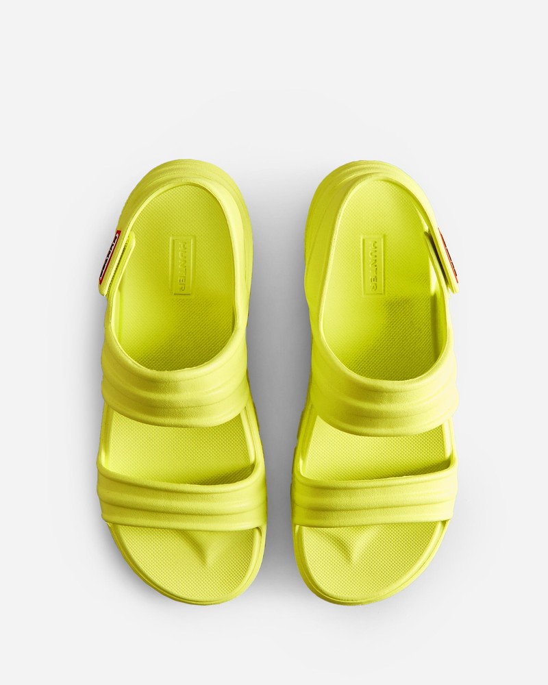 Hunter BLOOM™ Women Sandals Yellow | 75511193