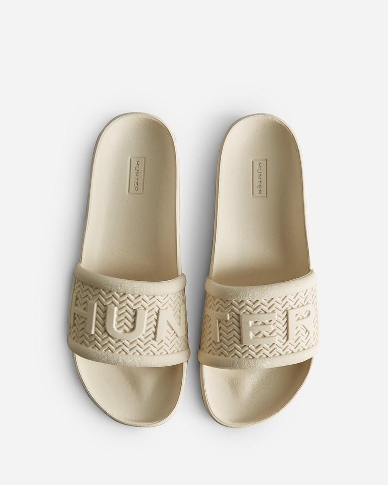 Hunter BLOOM™ Women Slides Beige | 302842462
