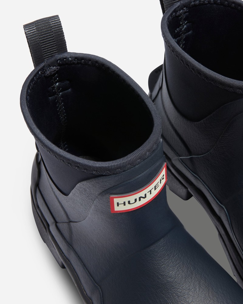 Hunter Balmoral Chelsea Neoprene Hybrid Women Boots Navy | 850531639
