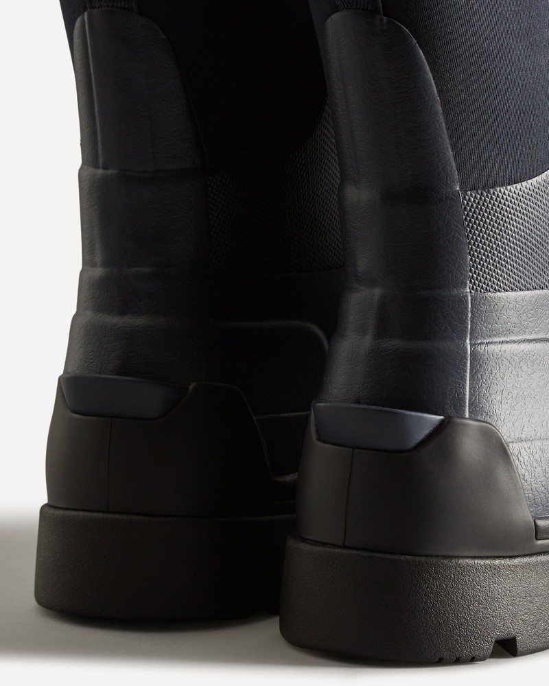 Hunter Balmoral Field Hybrid Tall Women Wellington Boots Black | 313712322