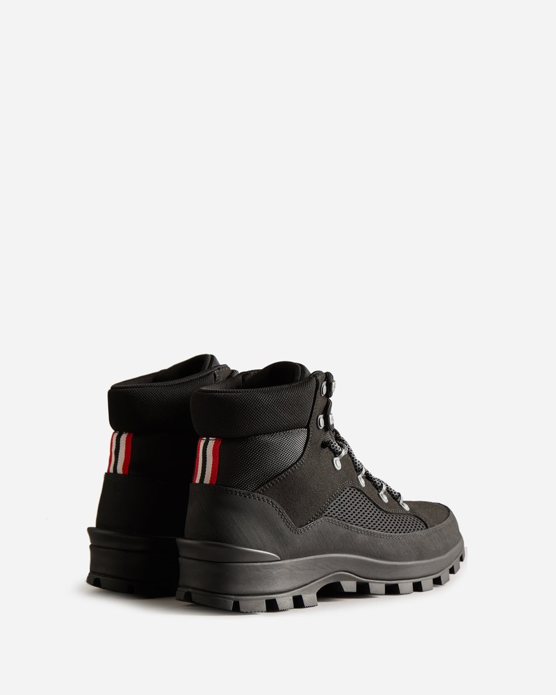 Hunter Explorer Insulated Lace-Up Commando Women Boots Black | 999552584