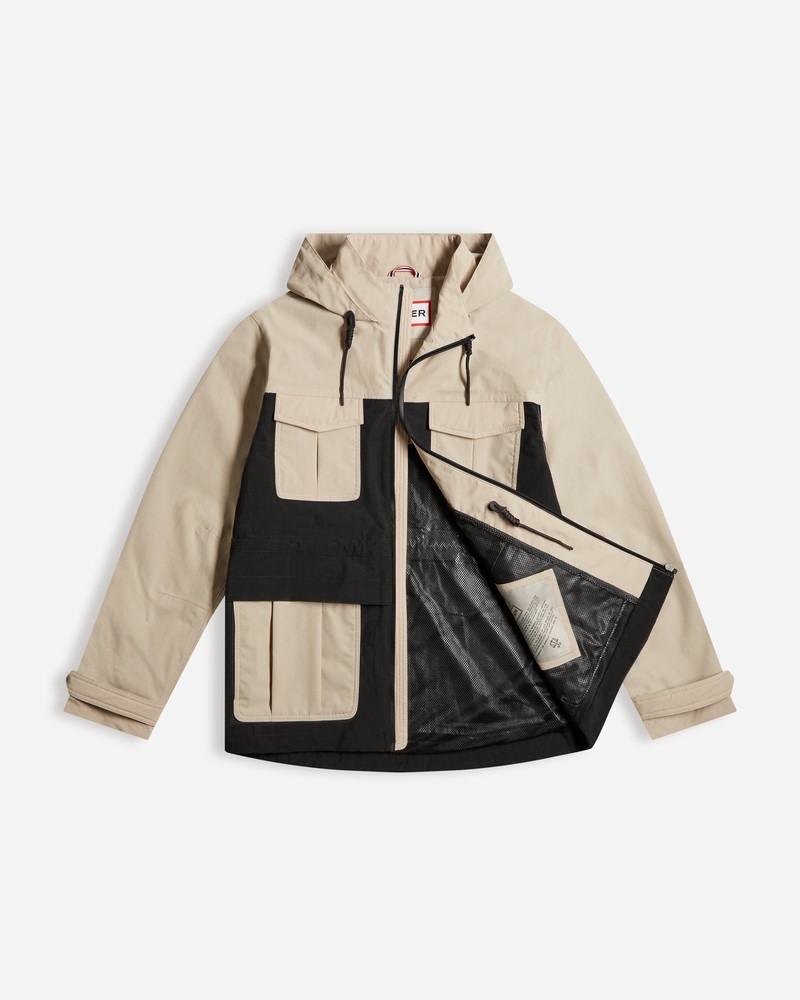 Hunter Explorer Recycled Nylon Men Jackets Grey | 930152036