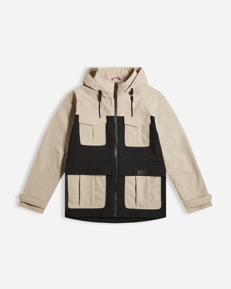 Hunter Explorer Recycled Nylon Men Jackets Grey | 930152036