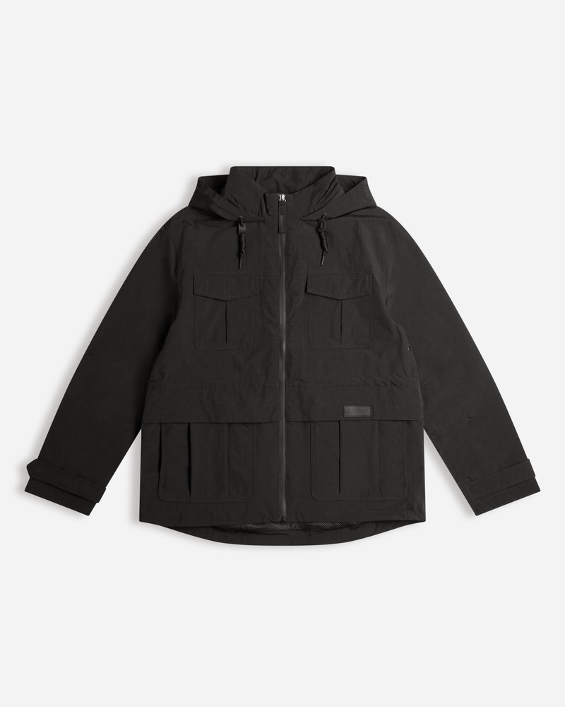 Hunter Explorer Recycled Nylon Men Jackets Black | 263168070