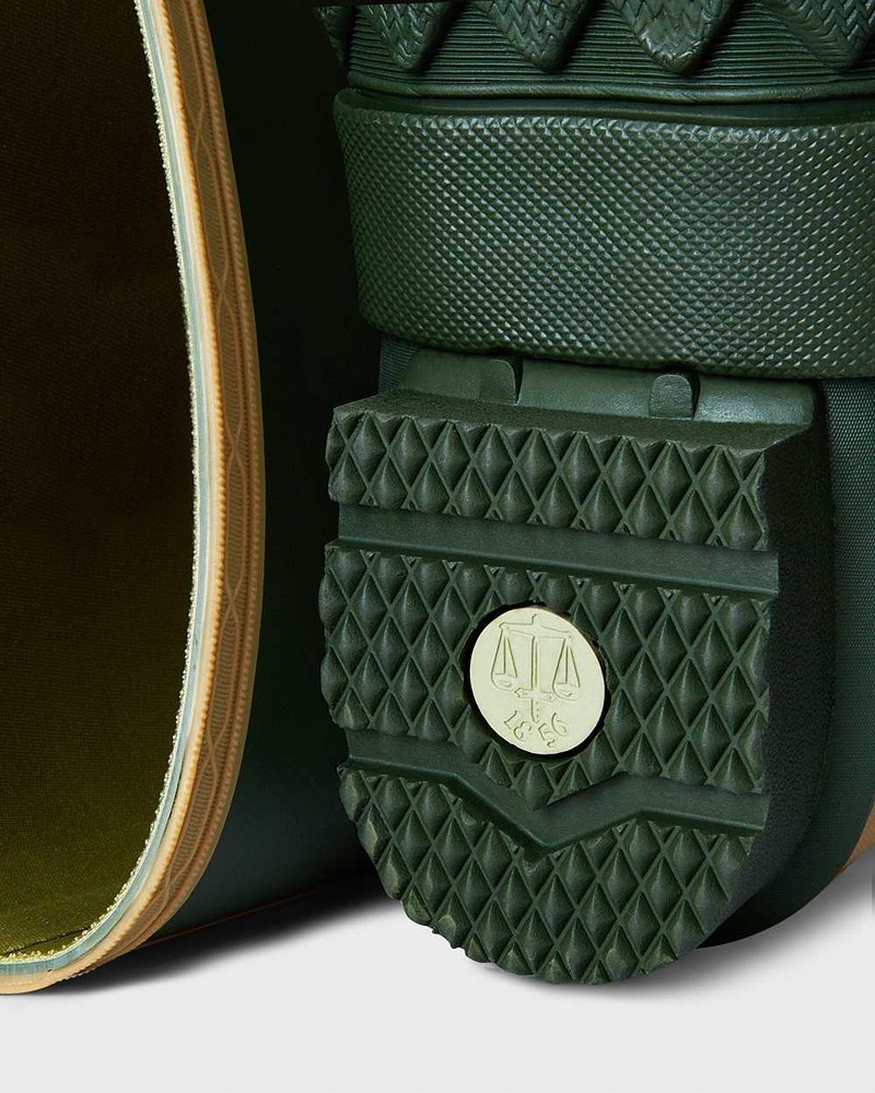 Hunter Gardener Men Wellington Boots Green | 214869206