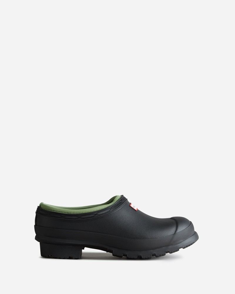 Hunter Gardener Women Clogs Black | 866899936