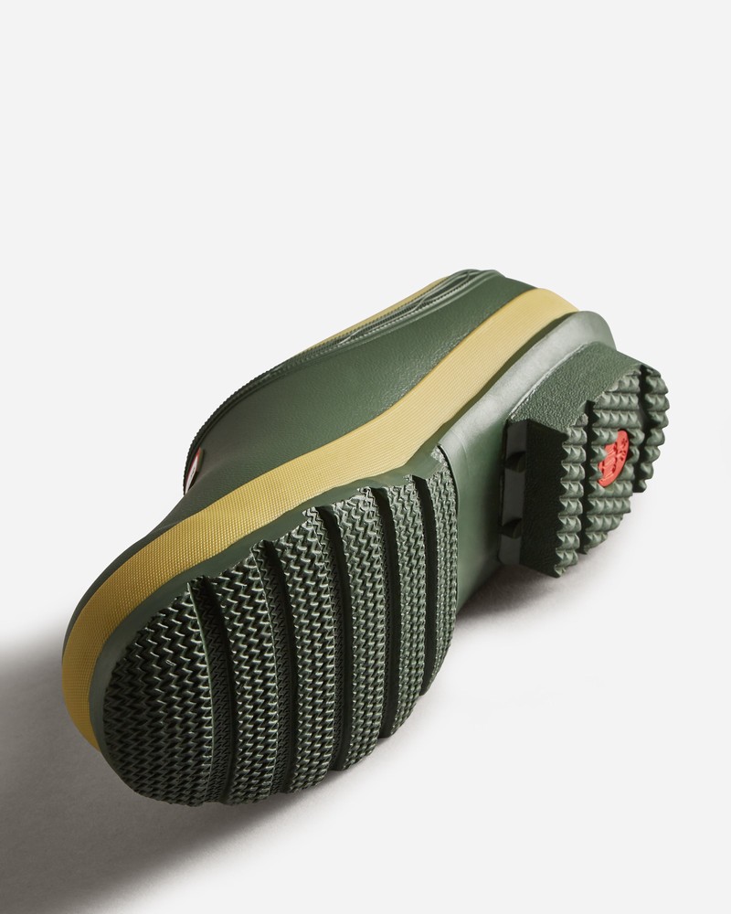 Hunter Gardener Women Clogs Green | 738028928