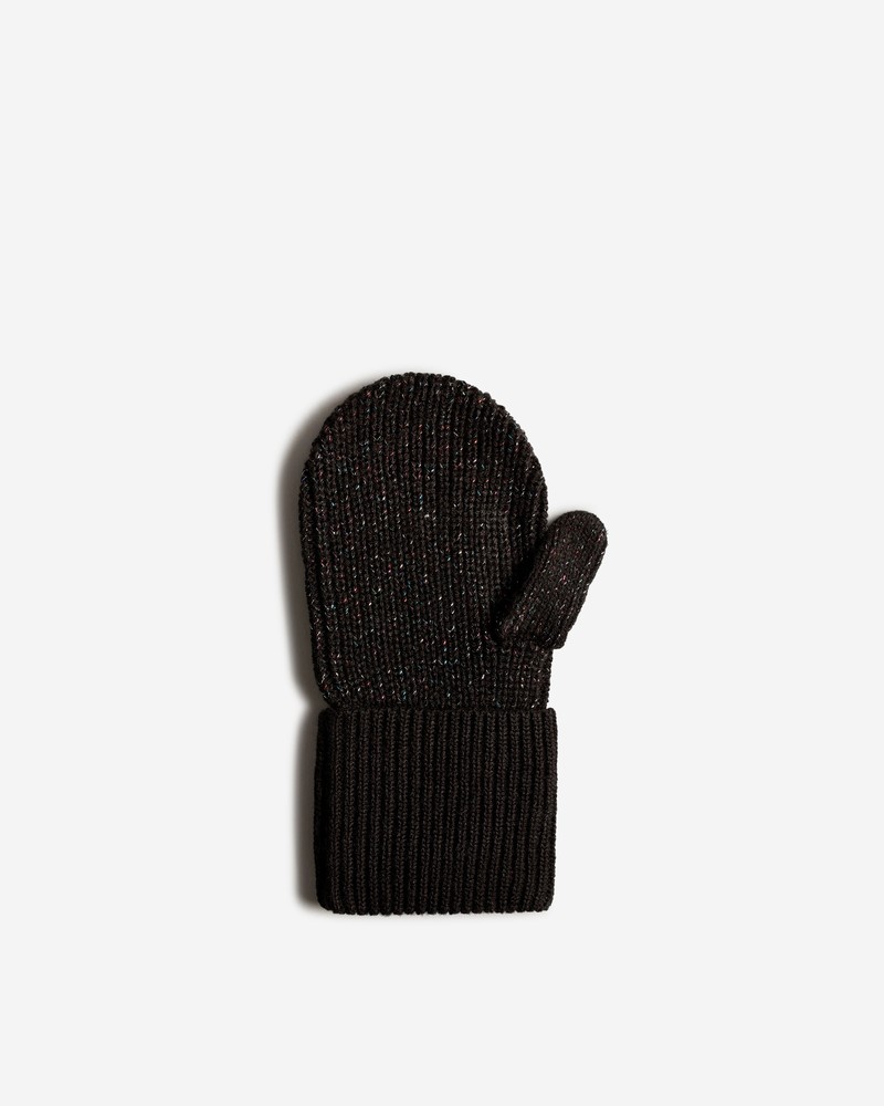 Hunter Glitter Lurex Kids' Mittens Black | 861955216